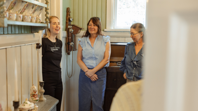 Snarvisitt hos Undset