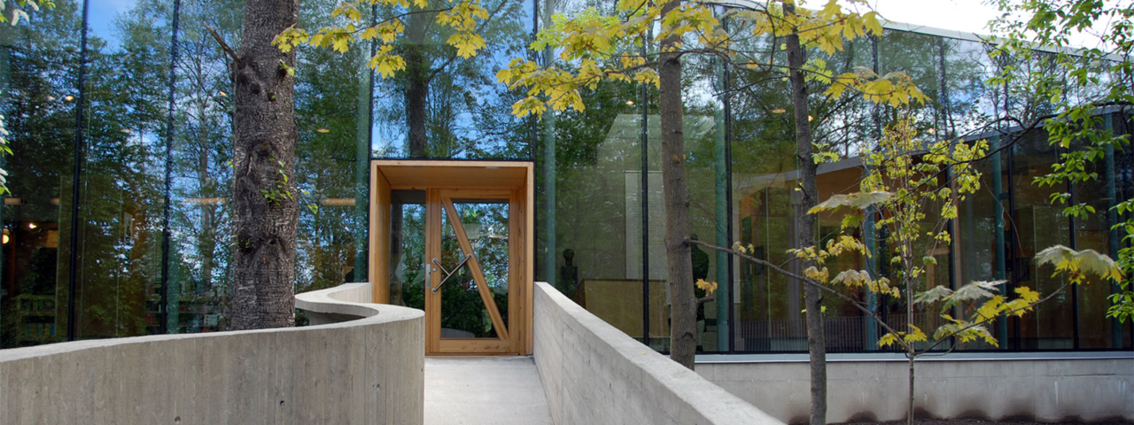 The visitor venter, architect Carl-Viggo Hølmebakk.